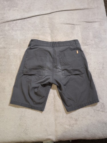 Fjallraven Men's Kiruna Shorts Size 29 Gray Button Fly Drawstrings 10" Inseam - Picture 4 of 9