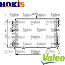 RADIATOR ENGINE COOLING 735507 FOR KIA SPORTAGEII D4EA 2.0L 4cyl SPORTAGE II 
