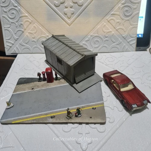 Corgi kits no 601 bartley leofric garage  vintage car garage 1:43 + more #40