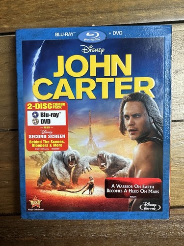 JOHN CARTER - Disney - BLU-RAY mit Schutzhülle NEU VERSIEGELT!