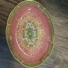 Antique Minton Floral centerpiece bowl