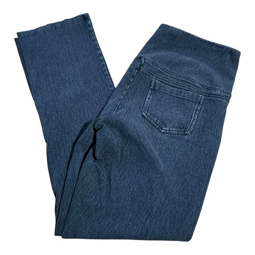 Lysse High Rise Denim Bootcut Hose Damen XL Blau Jeans Stretch Shaping Pull On