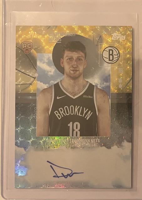 2025-26 Topps Basketball Auto Contemporary Marks RC Danny Wolf 1/1 One of One