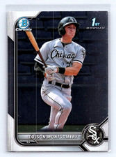 Colson Montgomery 2022 Bowman #BCP-71 Chrome Prospects