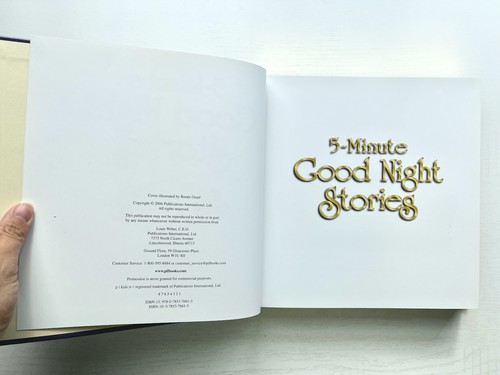 5-Minute Good Night Stories, Children’s Short Bedtime Stories, Hardcover Book - Picture 7 of 11