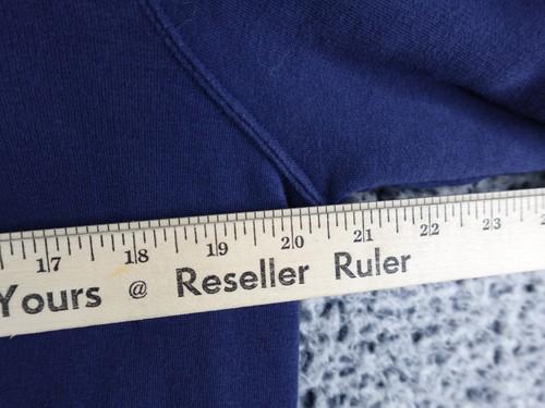 Nike Baseball Club Fleece Hoodie Youth XLarge Sweatshirt Swoosh Logo Blue Red - Picture 3 of 9