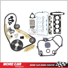 Timing Chain Cover Kit Bolts Head Gasket Set for 07-08 Chevrolet Cobalt HHR 2.2L