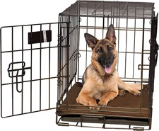 Dog Crate Pad Self Warming Heating Machine Washable Adjustable Fit Non Slip