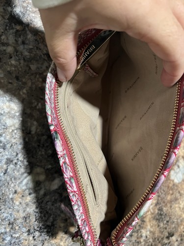 BRAHMIN “KAYLA” Julep Melbourne Leather Tassel Wristlet 00477 - Picture 10 of 12