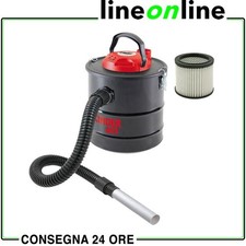 Aspiracenere Valex Cinder 603 - Bidone aspira cenere elettrico per stufe camini