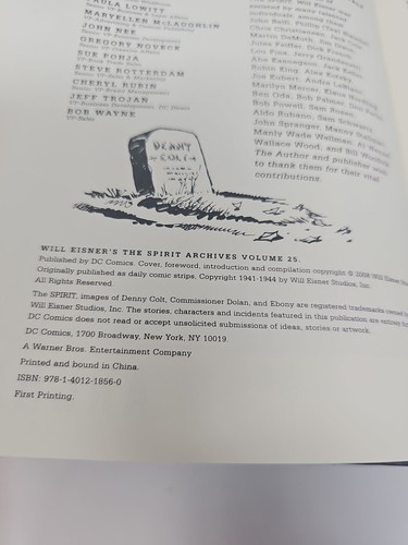 Will Eisner's The Spirit Archives volumen #25 DC Comics - Imagen 4 de 9