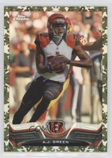 2013 Topps Chrome Military Refractor 177/499 AJ Green #213 1by