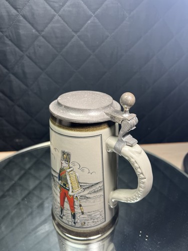 American Revolutionary War 1775-1783 Ceramic Beer Stein Made in Germany - Picture 5 of 11