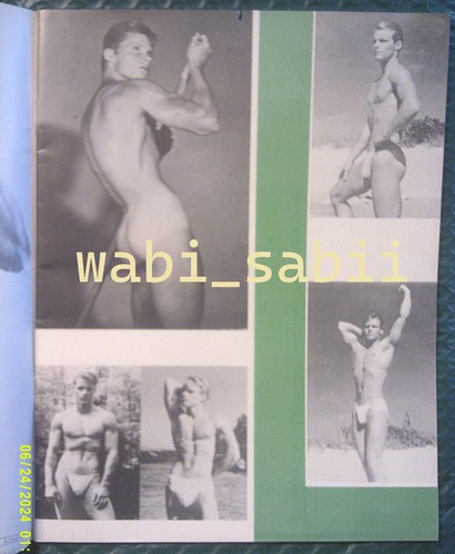 vtg 1964 MASTER Kundzicz JIM STRYKER Fire Island Beefcake physique gay art RARE - Picture 4 of 5