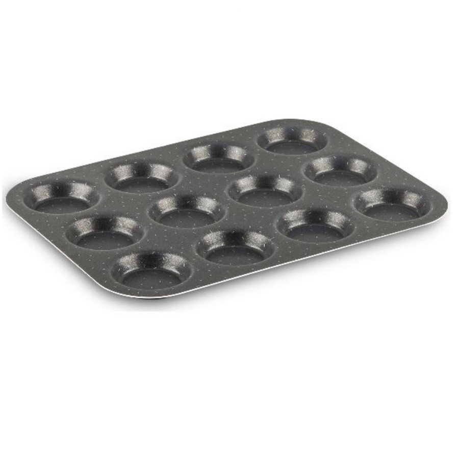 Moule à tartelette Tefal J5542802 plaque de cuisson 12 mini moules individuels