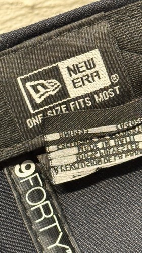 New Era 9FORTY MLB CLEVELAND GUARDIANS Adjustable Navy/Red Mens Cap Hat OSFM - Picture 8 of 10