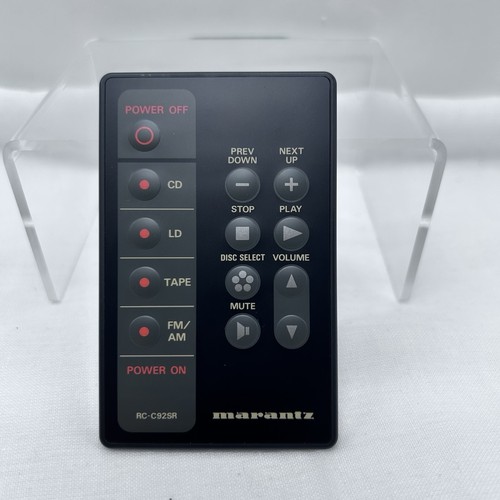 Genuine Marantz Remote Control / RC-C92SR OEM Black Excellent Japan