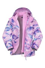 Mountain Warehouse Aries Kids 3 in 1 Jacket Girls Waterproof Warm Winter Coat