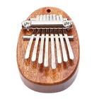 Handcrafted Wooden 8 Key Music Box Perfect for Travel and Music Enjoyment