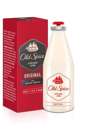 1 X 100ml OLD SPICE ORIGINAL AFTER SHAVE LOTION WITH COOLING COMFORT SMELL LIKE