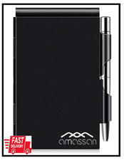 Metal Small Notebook, Mini Notepad, Small Pocket Notepad Aluminum Note Case with