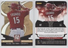 2014 Panini Donruss Elite Status Gold Die-Cut /49 Mark Trumbo #2