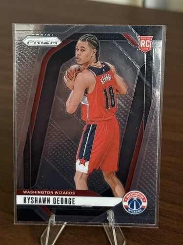 2024-25 Panini Prizm - Kyshawn George #257 Silver Prizm (RC)