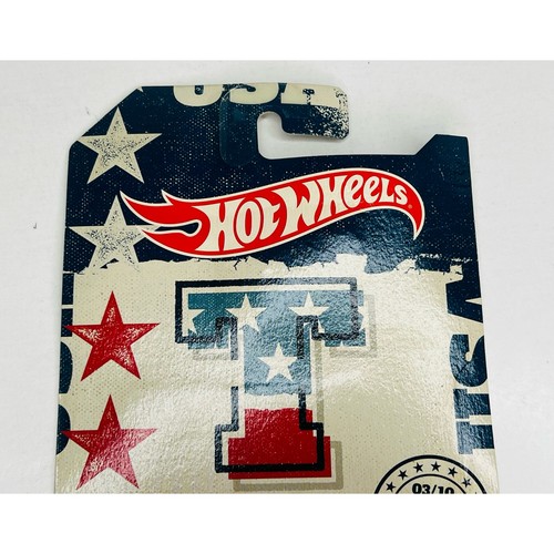 *READ Cond* Hot Wheels Stars and Stripes 50th Anniversary Chevy Nova “T” Blue - Picture 4 of 10