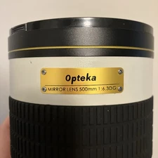 Opteka 500mm 1 : 6.3 DG Mirror Manual Focus Lens