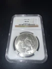 1923 Peace Silver Dollar MS 64 NGC Collectors Set
