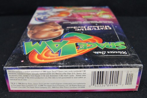 1996-97 Upper Deck Space Jam Series 1 Sealed Box 36 Packs JORDAN RARE - Picture 5 of 6