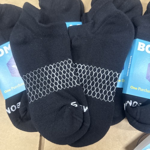 Pack de 5 calcetines tobilleros acolchados negros Bombas para mujer talla mediana - Imagen 2 de 4
