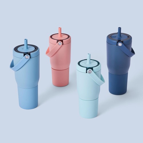 Remarkable 35oz Leakproof Tumbler with Silicone Sleeve - Perfect for Travel - Picture 8 of 8