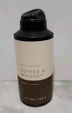 Bath Body Works COFFEE WHISKEY Body Spray 3.7 Fl Oz Brand New