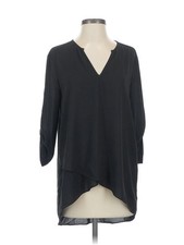 Karen Kane Women Black 3/4 Sleeve Blouse S
