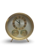 Vintage BULOVA Quartz Clock Weather Hygrometer/Temperature Japan NOT WORKING