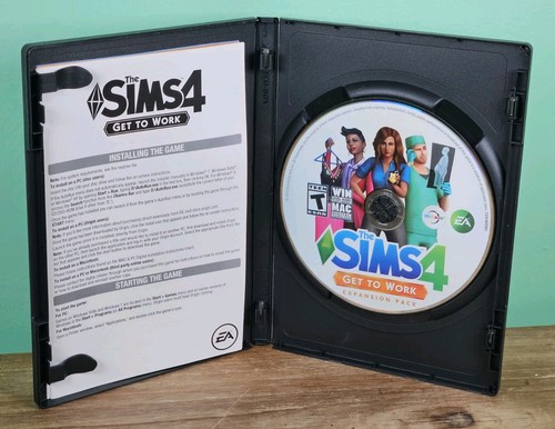 The Sims 4 Get To Work Expansion Pack (PC, 2015) CIB - Picture 2 of 3