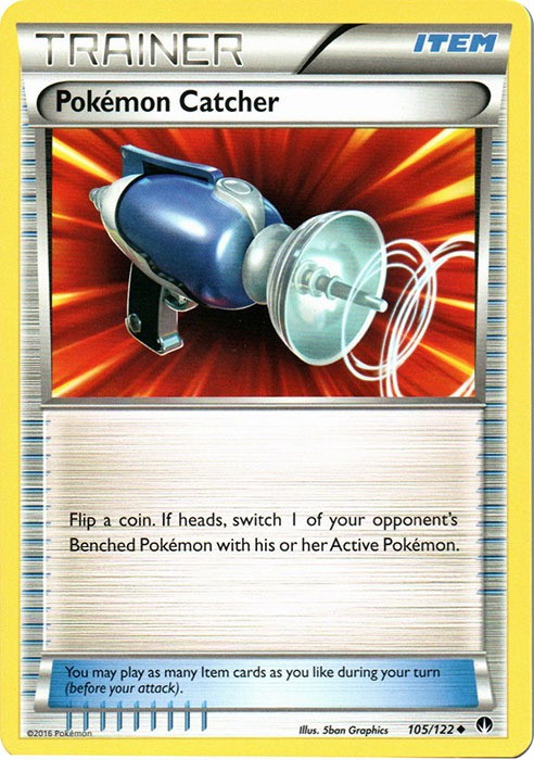 Pokemon Catcher~105/122~LP~BREAKPoint~PKM