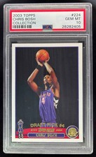 2003-04 Topps Collection #224 Chris Bosh RC Rookie PSA 10