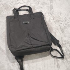Bugatti Reborn 3 in 1 Tote Bag Backpack Women Black EXCELLENT