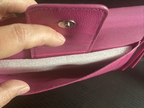 BAGGALLINI AntiTheft RFID Protection Phone Wallet Crossbody Bag Pink NEW - Picture 6 of 10