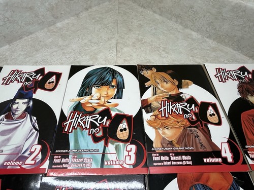 Hikaru No Go Shonen Jump Manga Graphic Novels 1 - 10 English First Printing Viz - Foto 4 di 20