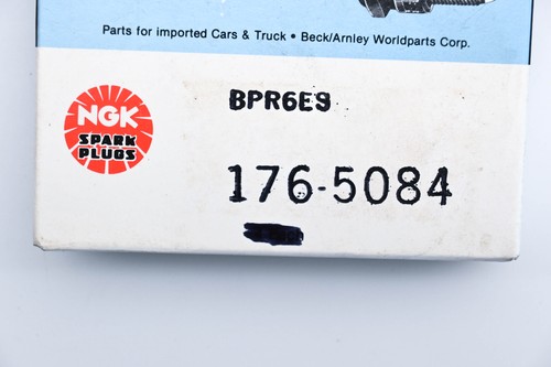 Beck Arnley 176-5084, BPR6ES NGK Spark Plugs Qty 2 NOS - Bild 3 von 3