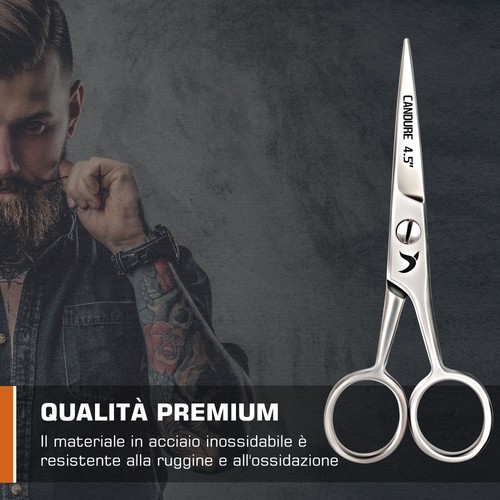 Forbici Baffi Barba Naso e Orecchie Depilazione Capelli per Neonati - Foto 3 di 24