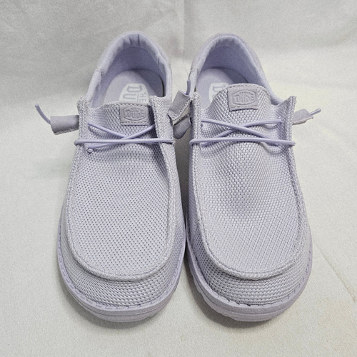 Hey Dude Wendy Funk Mono Comfort Casual Shoes Slip On Lilac Women's Size 9 - Picture 3 of 10