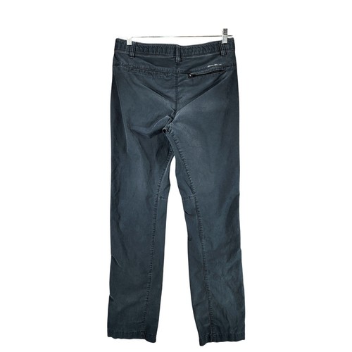 Eddie Bauer 32x32 Relaxed Flex Rugged Utility Pant Men Gray Canvas Stretch Nylon - Picture 2 of 10