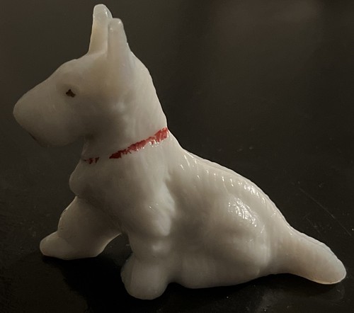 VTG Westmoreland Scottish Terrier Scottie Dog Slag Milk Glass Mom Son - Picture 14 of 17