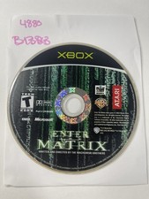 Enter the Matrix (Microsoft Xbox, 2003) Disc Only - No Tracking #4880