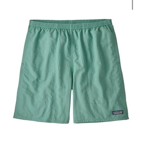 Patagonia Mens Baggies Longs 7" Inseam Blue Swim Trunks Light Beryl Size Medium - Picture 7 of 8