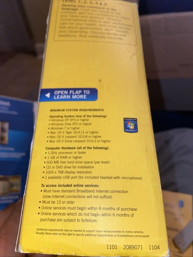Rosetta Stone V3 TOTALe: Spanish (Spain) Level 1-5 Set for PC, Mac W/ Bonuses - Picture 5 of 23